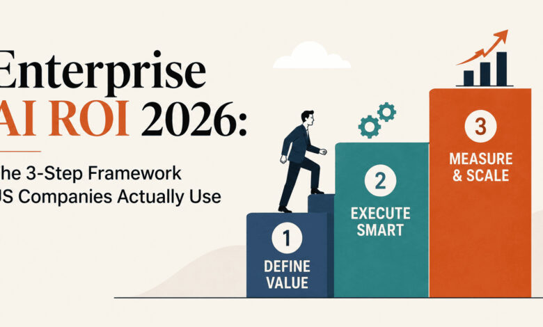 Enterprise AI ROI 2026: The 3-Step Framework US Companies Actually Use