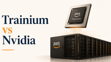 AWS Trainium vs Nvidia: A comparison of AWS's Trainium chip and Nvidia's solutions for AI and machine learning workloads.