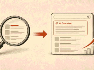 Google AI Overviews SEO 2026 showing AI-generated search summaries reshaping organic click-through rates.