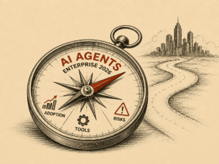 AI agents enterprise news 2026 showing adoption, governance, workflow automation and business impact