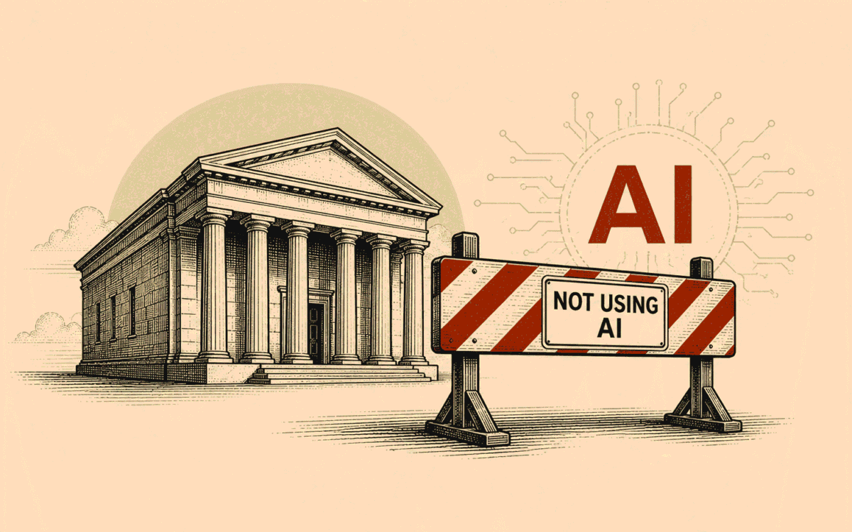 Finance firms that don't use AI in 2026 showing five levels of financial AI adoption