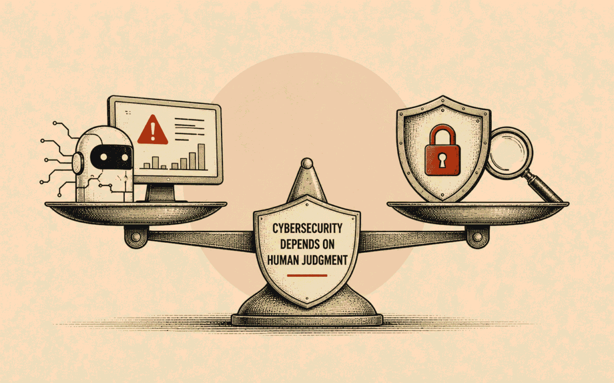 Will cybersecurity be replaced by AI showing the traditional SOC career ladder changing into an AI-assisted security workflow