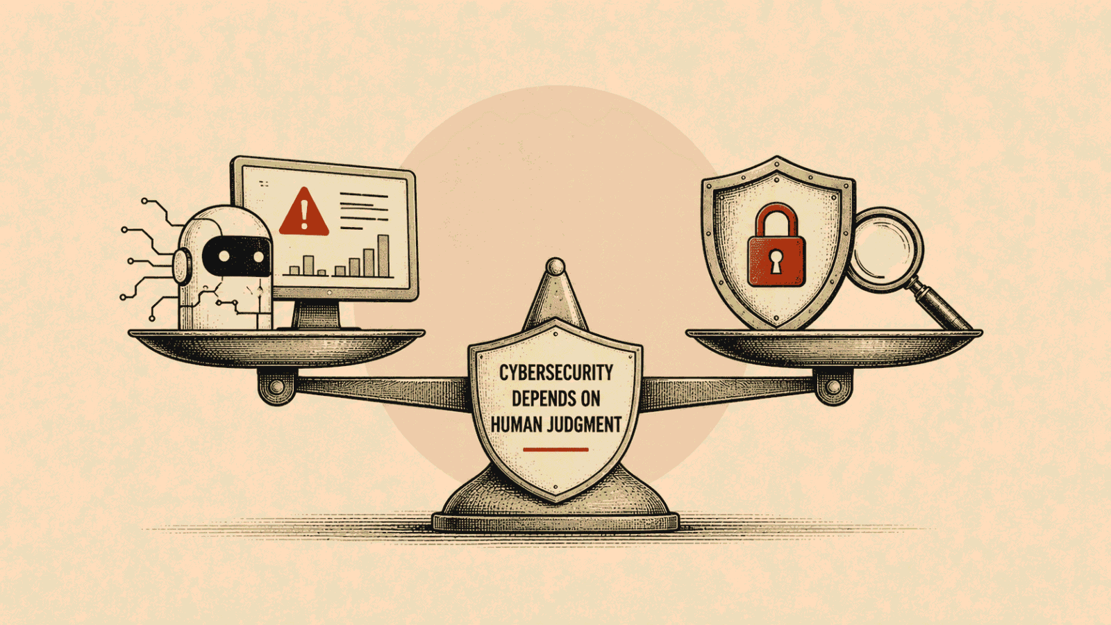 Will cybersecurity be replaced by AI showing the traditional SOC career ladder changing into an AI-assisted security workflow